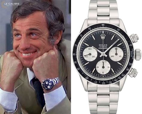 belmondo rolex daytona|The Magnificent Watch Collection by Jean.